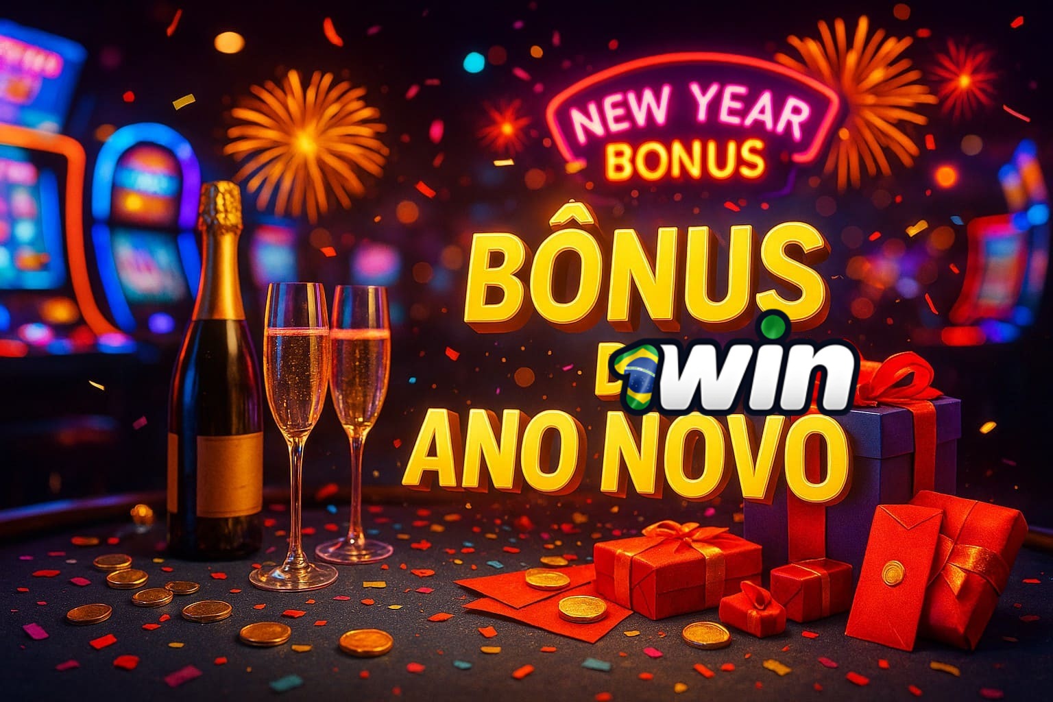 Promoções de Ano Novo no 1WIN